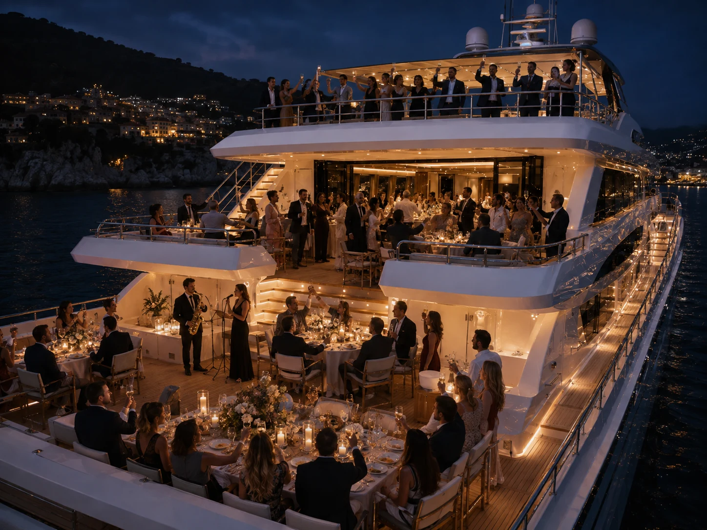 The celebration night