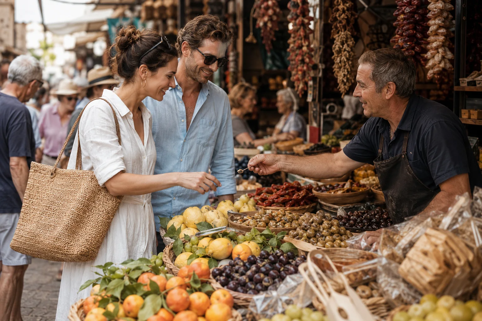 Local market in Mallorca